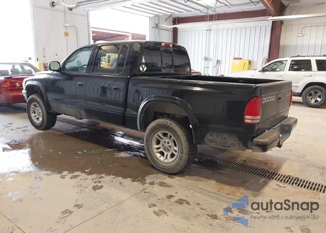 2003 Dodge Dakota Sport/Sxt из США, поврежденный, VIN 1D7HG38N43S190674